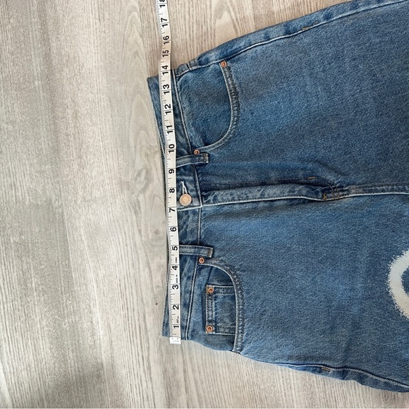 Pacsun 90s Boyfriend Yin Yang Blue Jeans 27 - Picture 8 of 10